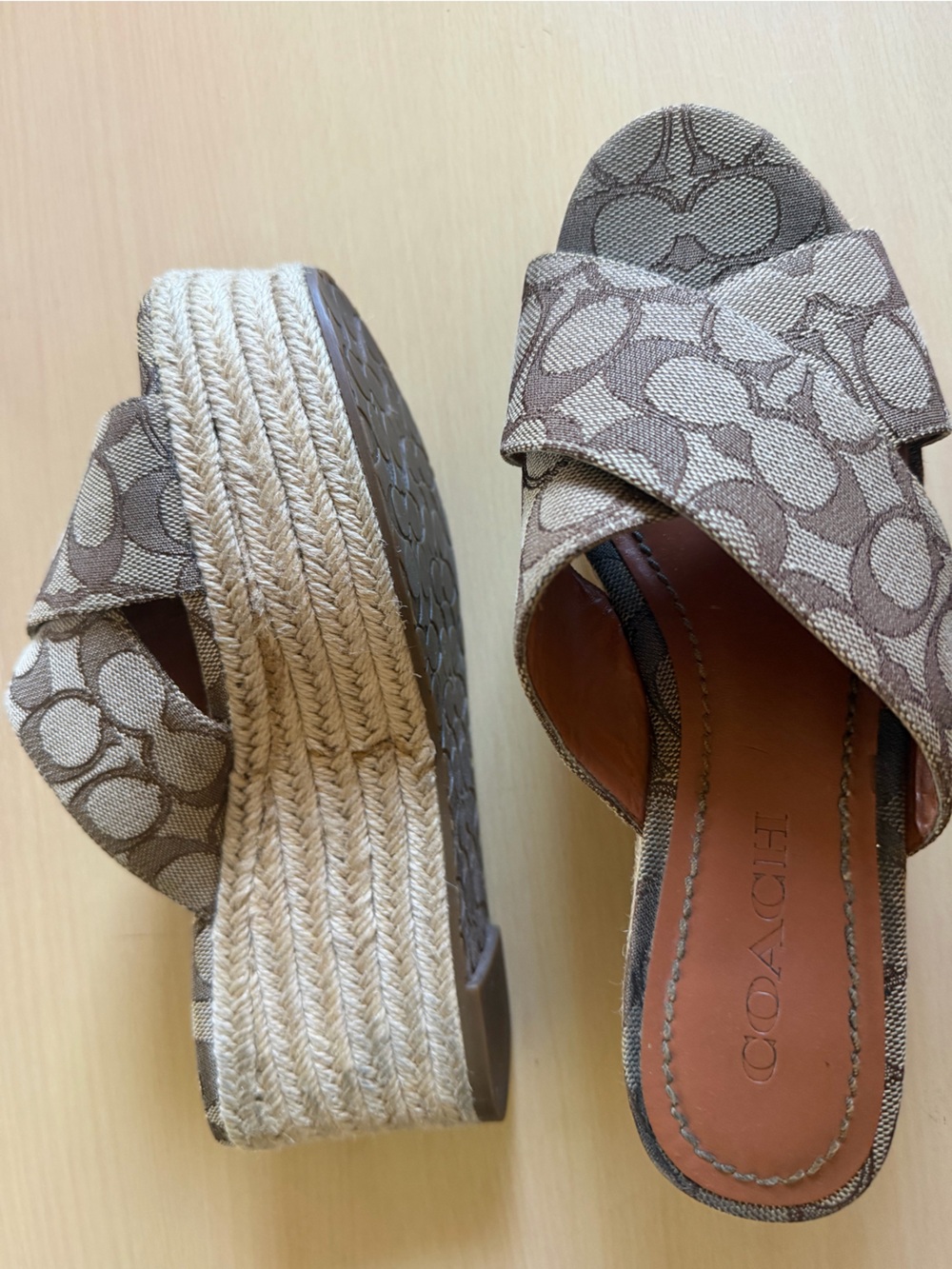 Coach Wedge Sandal - Picture 5 of 12